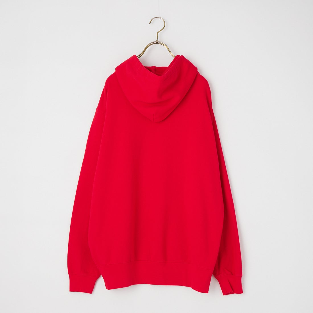REGENCY WORKS [リージェンシーワークス] 別注 スーベニアプリント スウェットパーカー [521401L-2-JF] RED