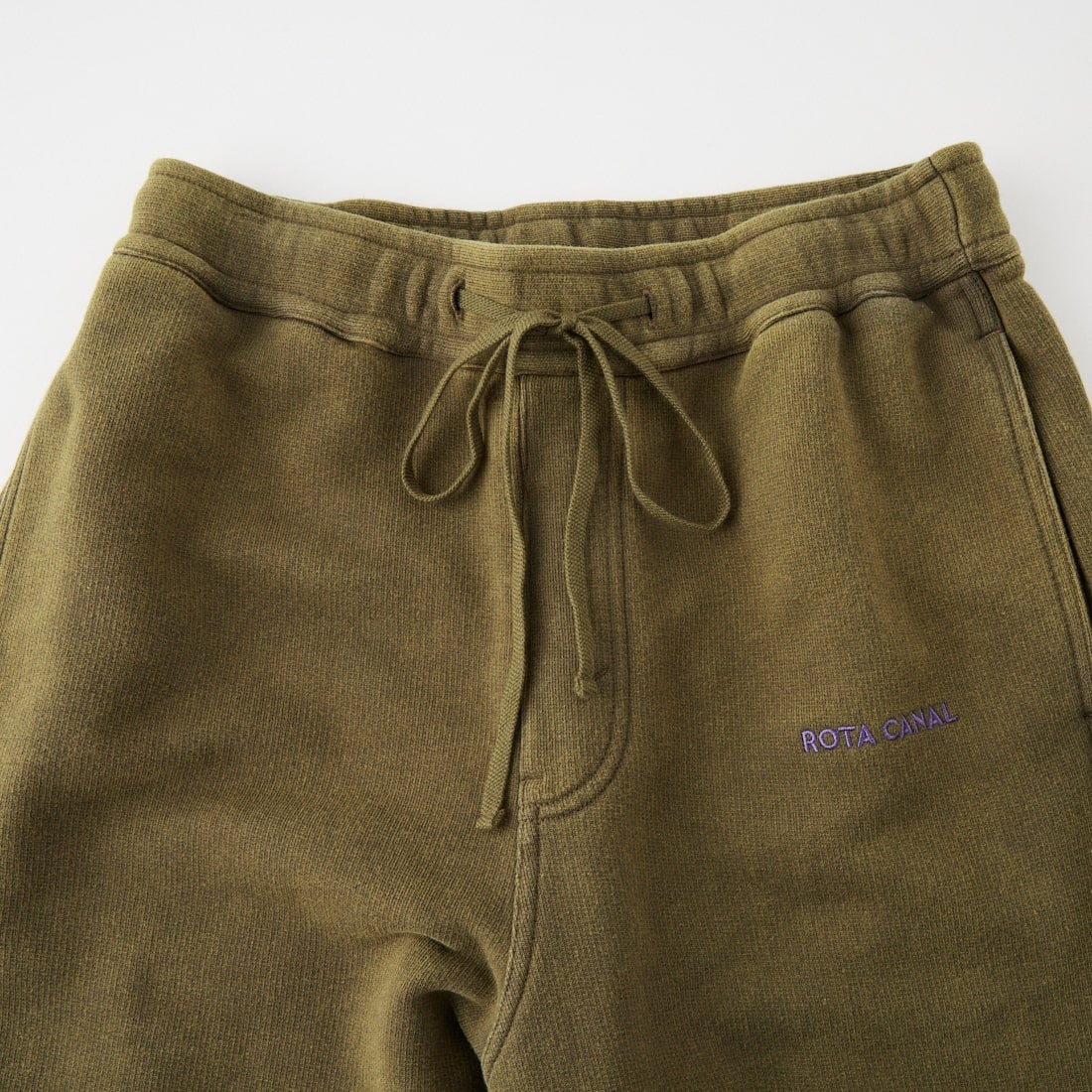 ROTA CANAL [ロタ カナル] パウダードスウェットパンツ [3305-262011] KHAKI