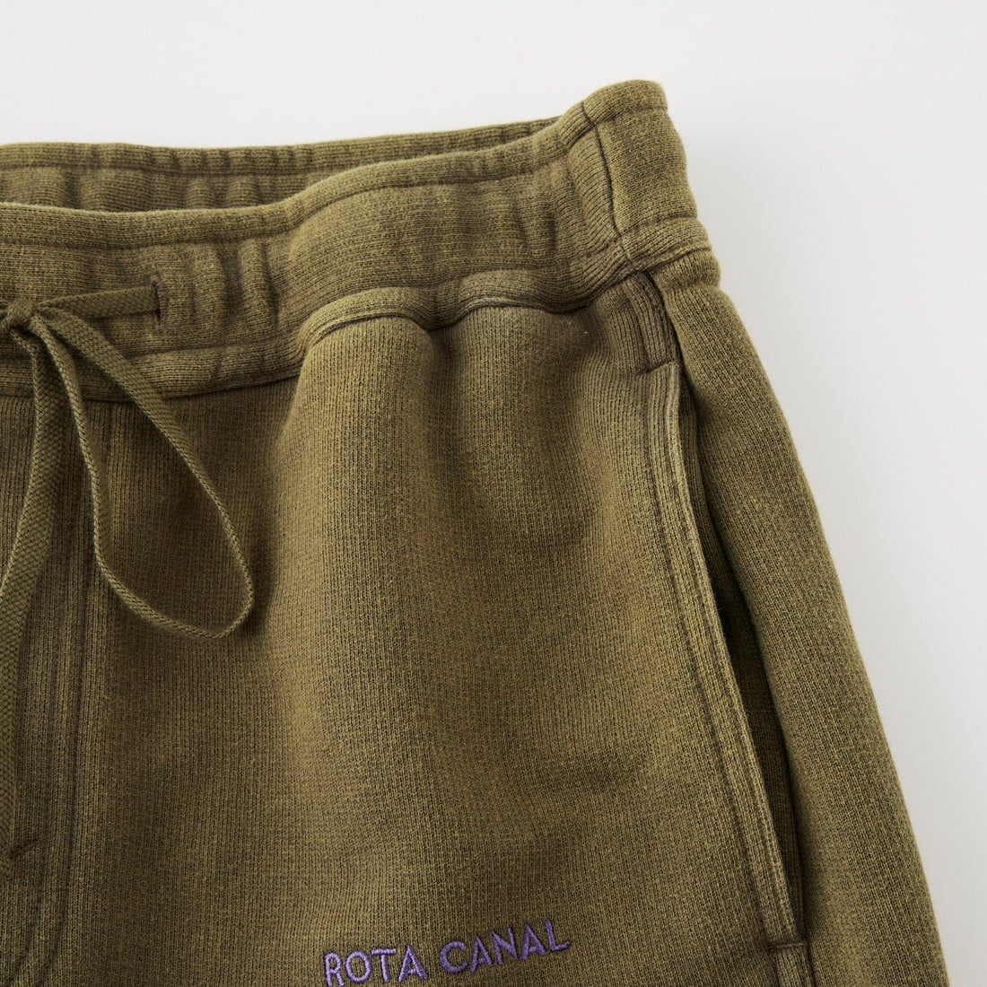 ROTA CANAL [ロタ カナル] パウダードスウェットパンツ [3305-262011] KHAKI