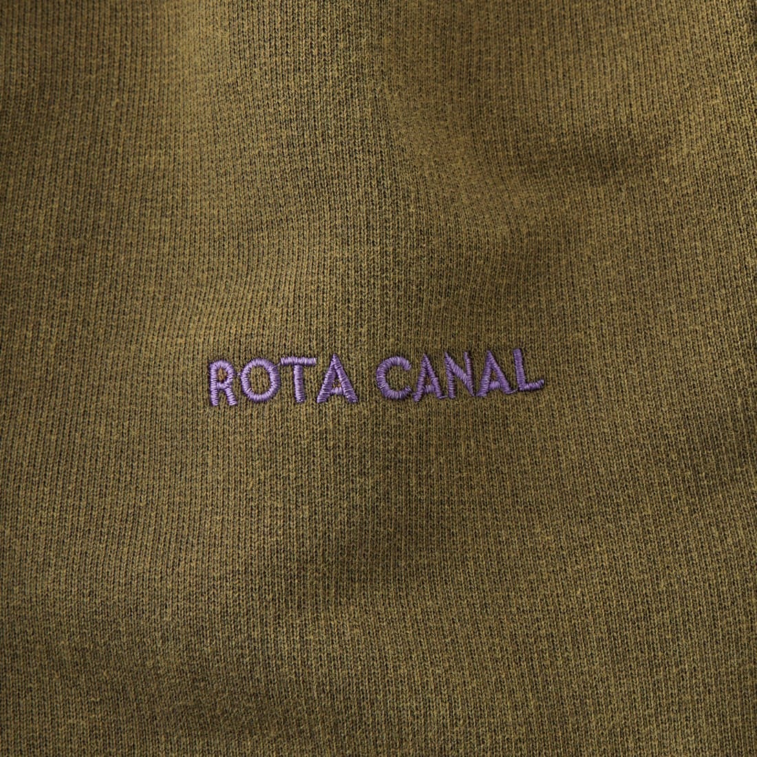 ROTA CANAL [ロタ カナル] パウダードスウェットパンツ [3305-262011] KHAKI