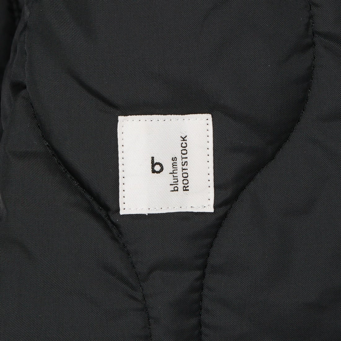 blurhms ROOTSTOCK [ブラームス ルーツストック] ナイロンキルティング A.B.Lベスト [BROOTS26F9] 02 BLACK