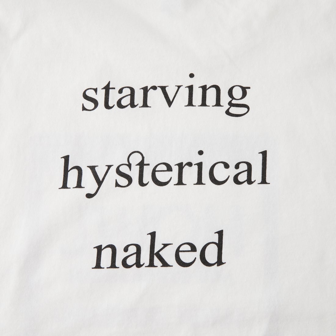 City Lights Bookstore [シティライツ ブックストア] ロゴプリントロングスリーブTシャツ [CLBS-LST01] HOWL/WHITE