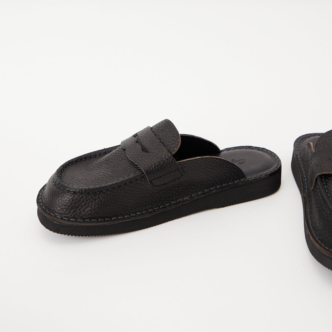 Organic handloom [オーガニックハンドルーム] ELIOT ミュールローファー [OH030498] BLACK