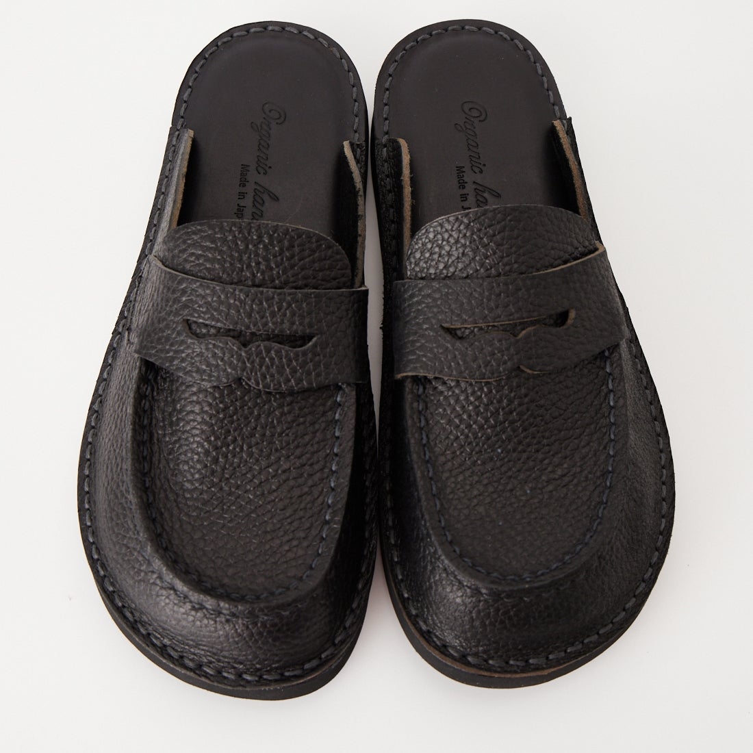 Organic handloom [オーガニックハンドルーム] ELIOT ミュールローファー [OH030498] BLACK