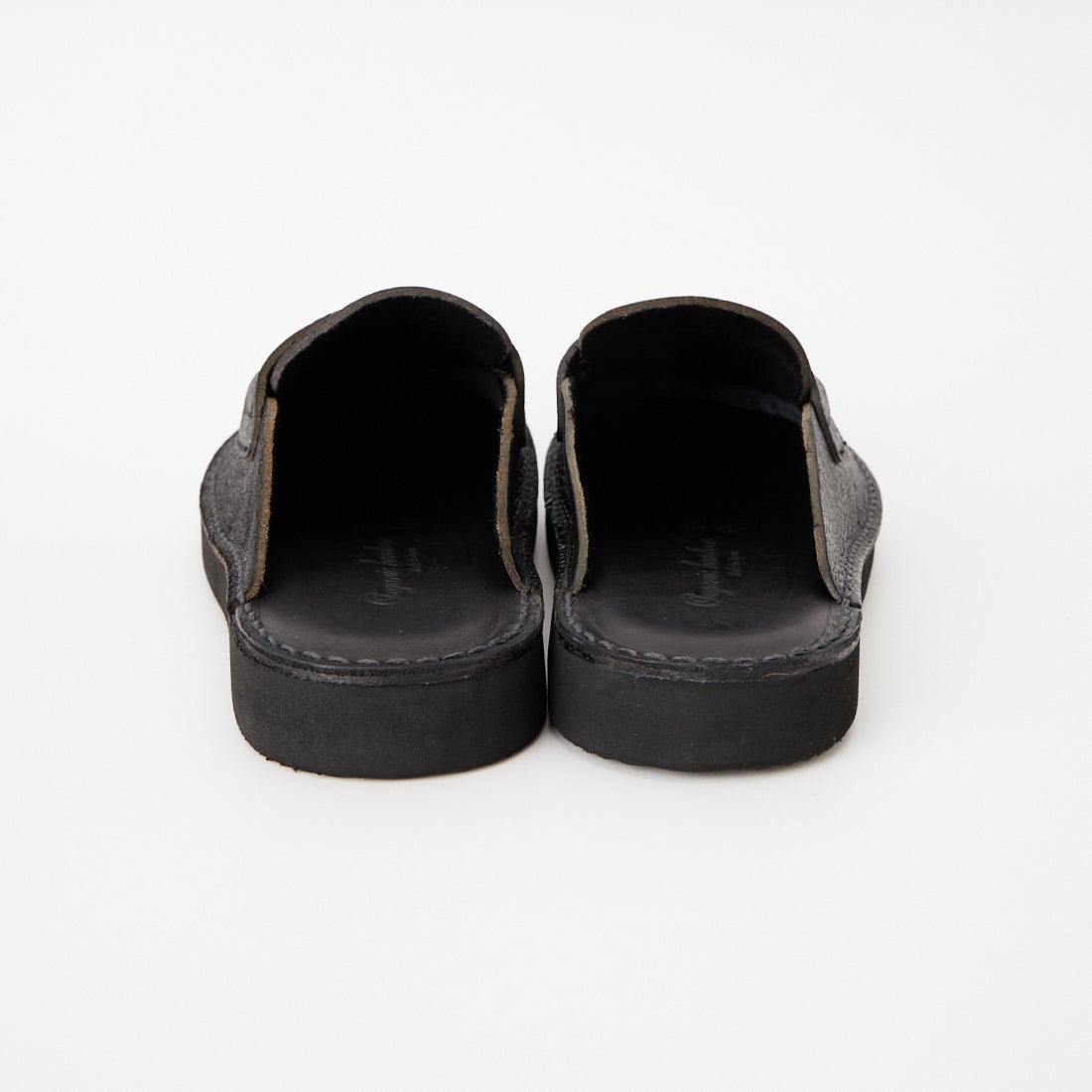 Organic handloom [オーガニックハンドルーム] ELIOT ミュールローファー [OH030498] BLACK