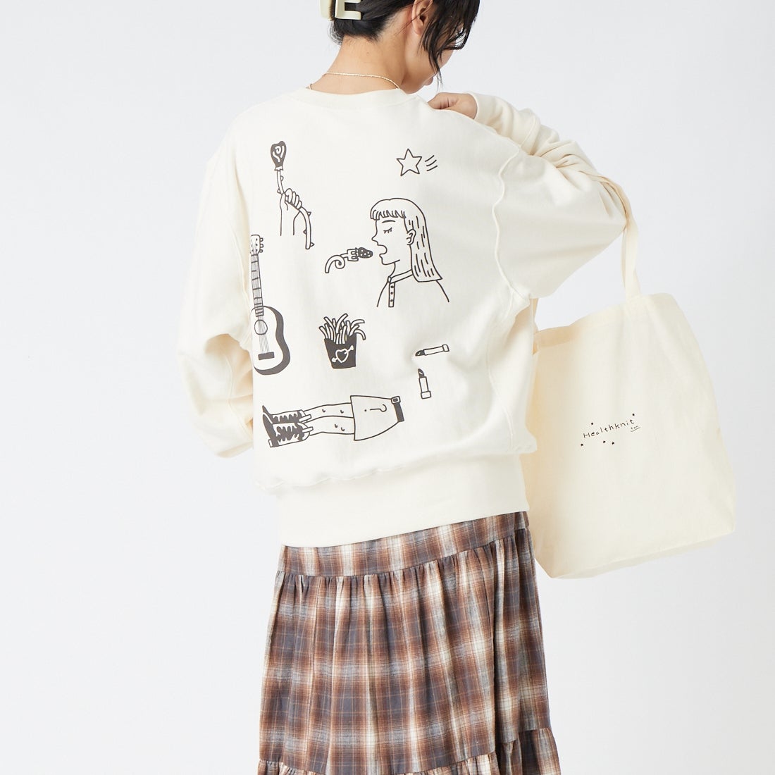 61 IVORY&&モデル身長：162cm 着用サイズ：S&&