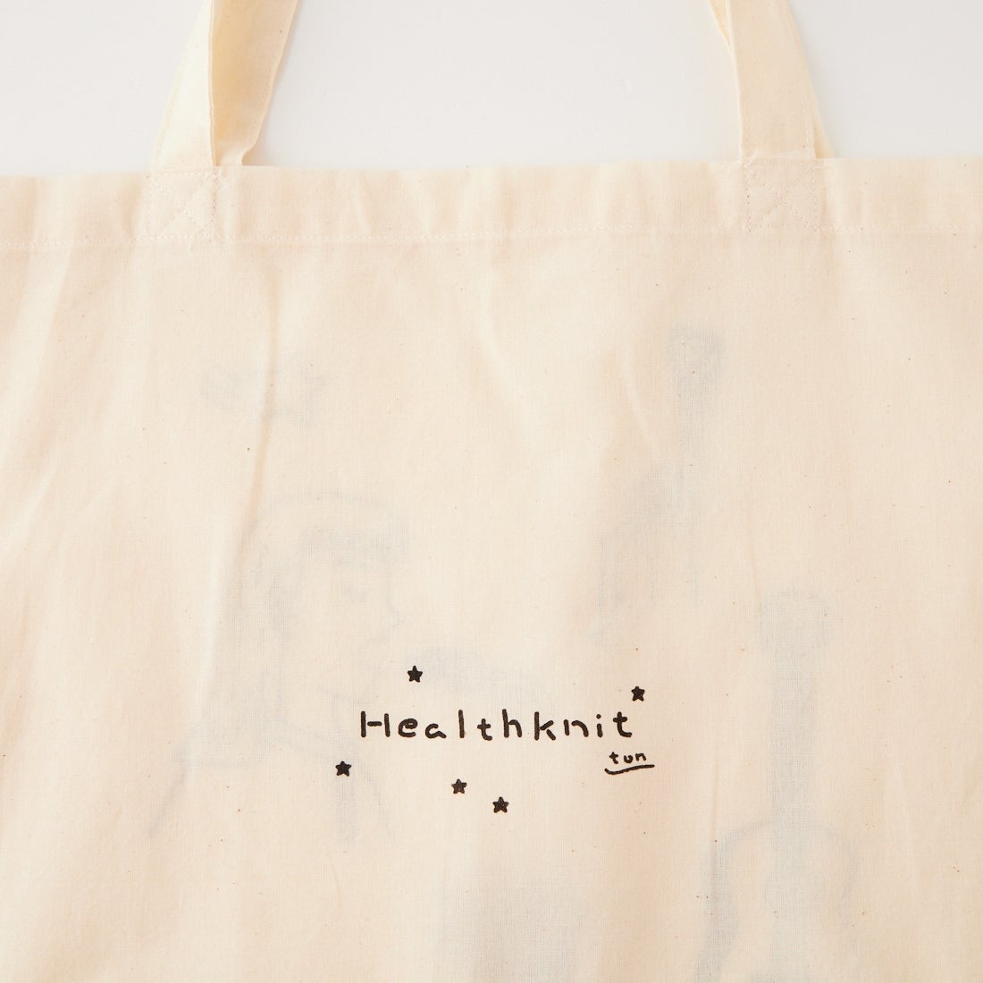 Health knit [ヘルスニット] TONDABAYASHI RAN コラボクルーネックスウェット [HR26F-M351] 61 IVORY