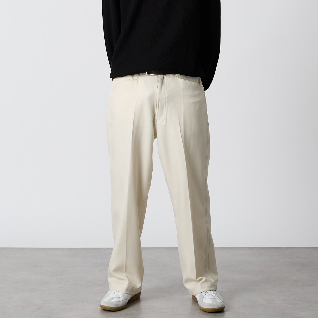 BEN DAVIS [ベンデイビス] 別注 BEN ワーカーズパンツ [1230-23180907-JF]06 OFF &&モデル身長：175cm 着用サイズ：M&&