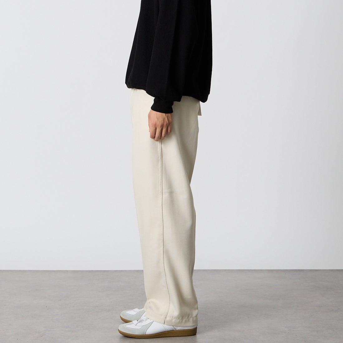 BEN DAVIS [ベンデイビス] 別注 BEN ワーカーズパンツ [1230-23180907-JF]06 OFF &&モデル身長：175cm 着用サイズ：M&&