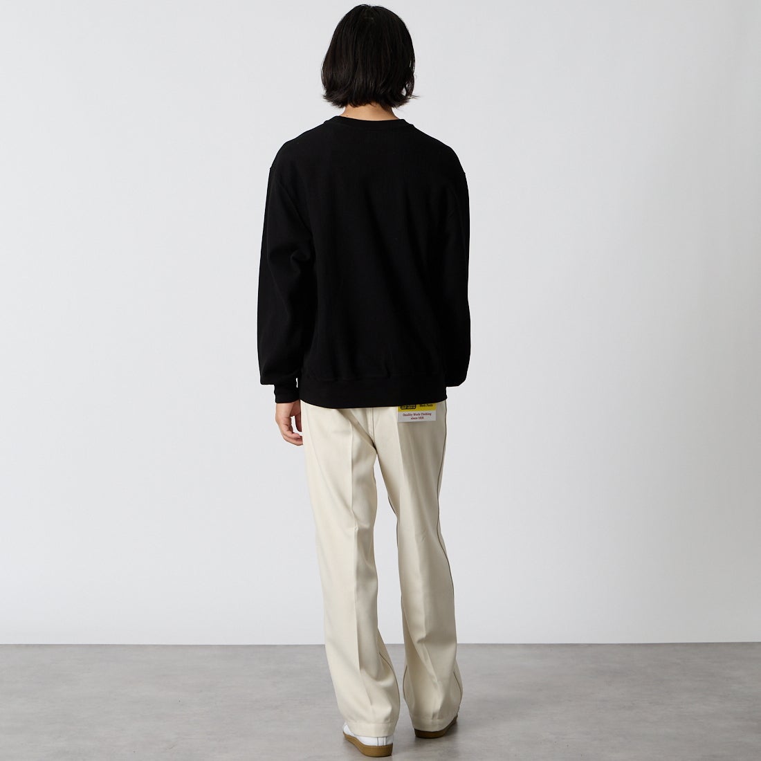 BEN DAVIS [ベンデイビス] 別注 BEN ワーカーズパンツ [1230-23180907-JF]06 OFF &&モデル身長：175cm 着用サイズ：M&&
