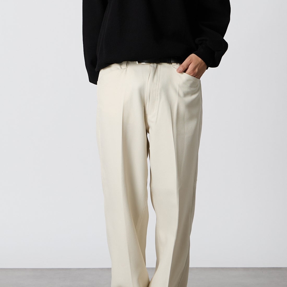 BEN DAVIS [ベンデイビス] 別注 BEN ワーカーズパンツ [1230-23180907-JF]06 OFF &&モデル身長：175cm 着用サイズ：M&&