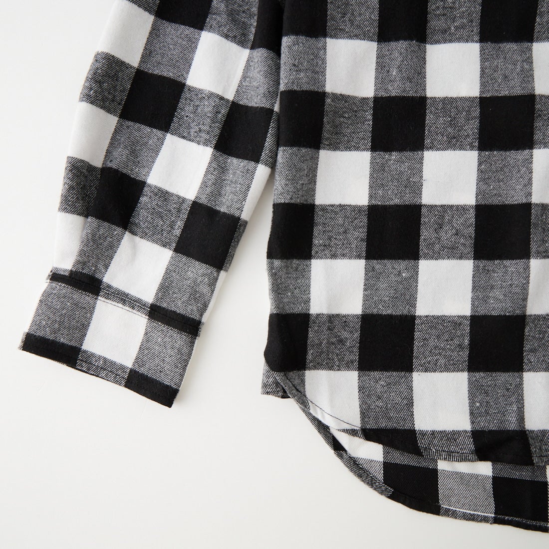 PENNEYS [ぺニーズ] 別注 ブロックチェックレギュラーカラーシャツ [TC26F001-JF] WHITE