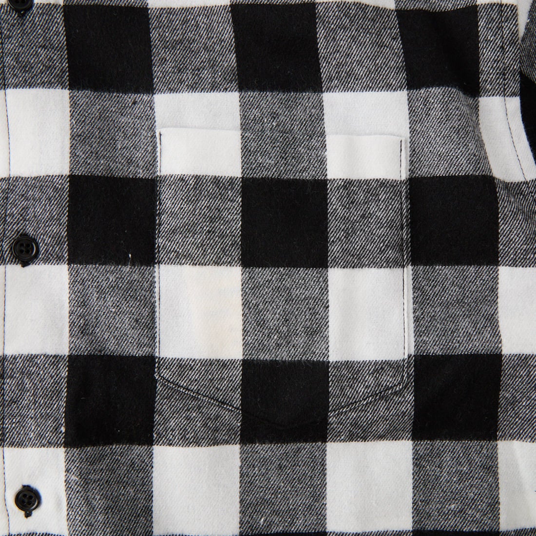 PENNEYS [ぺニーズ] 別注 ブロックチェックレギュラーカラーシャツ [TC26F001-JF] WHITE