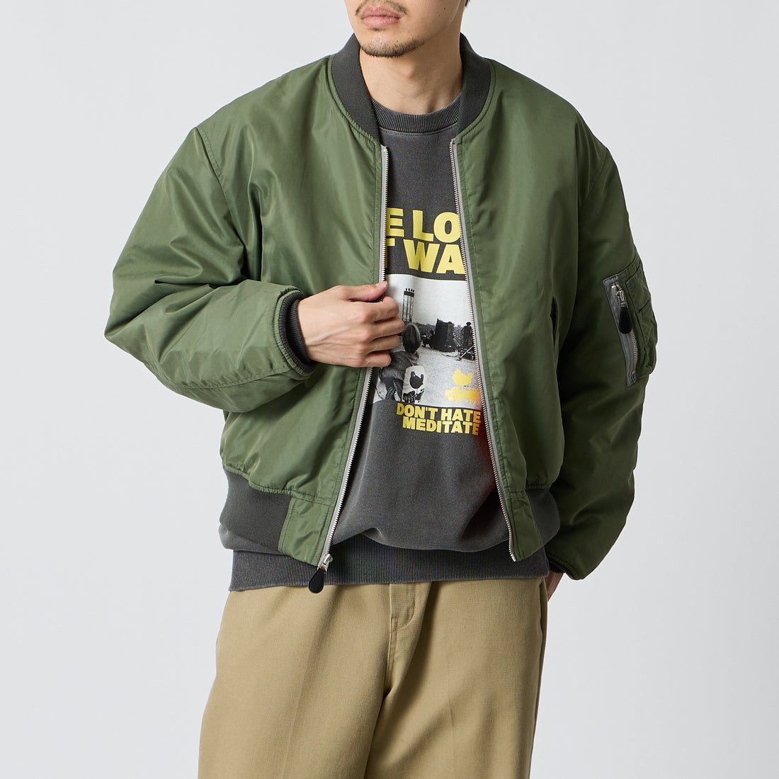 SAGE&&モデル身長：168cm 着用サイズ：M&&