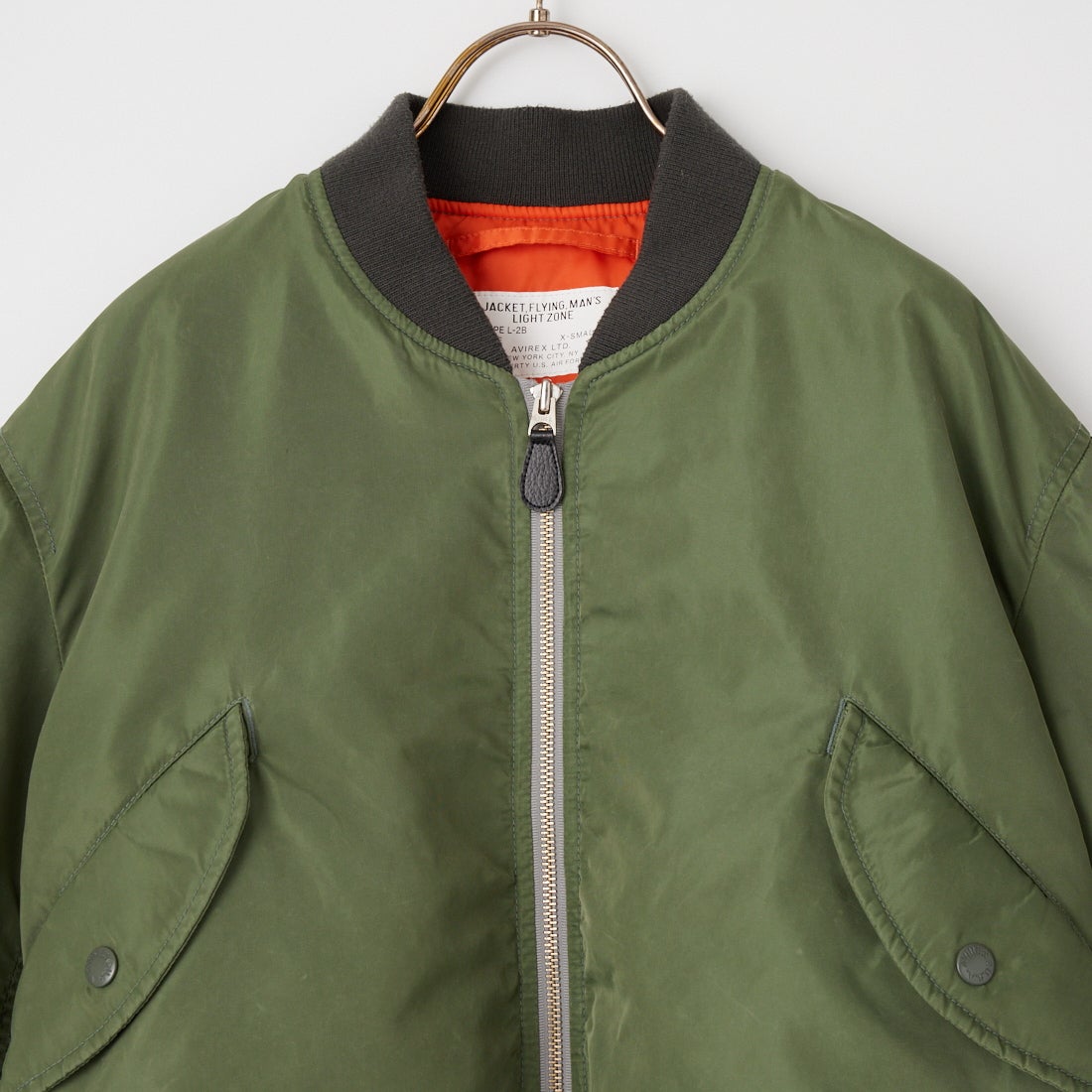 AVIREX [アヴィレックス] 別注 L2-B ミリタリージャケット [783-6252044-JF] SAGE