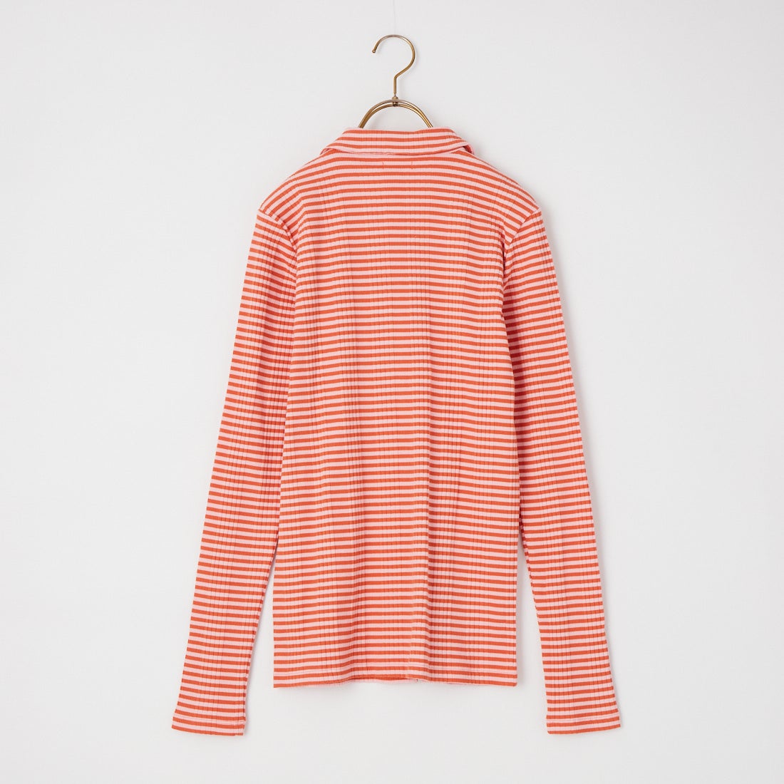 MONT KEMMEL [モンケメル] ロングスリーブボーダーニットシャツ [MKL-WMS-263007] RED/PINK