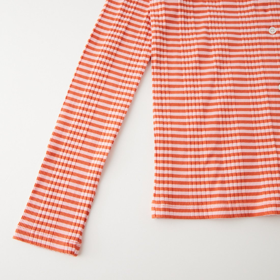 MONT KEMMEL [モンケメル] ロングスリーブボーダーニットシャツ [MKL-WMS-263007] RED/PINK