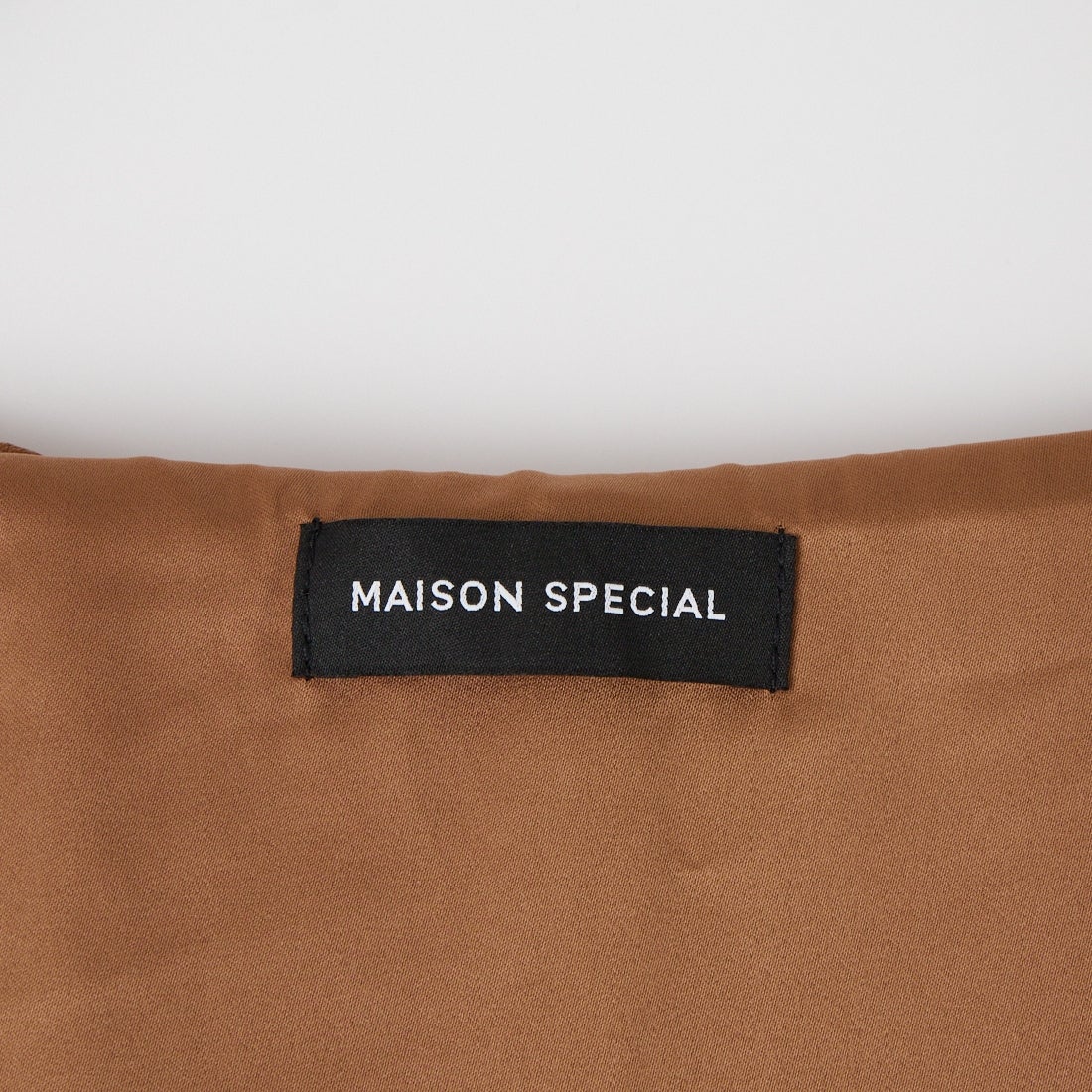 MAISON SPECIAL [メゾンスペシャル] フェイクレザーフーディパーカー [21262216001] CML