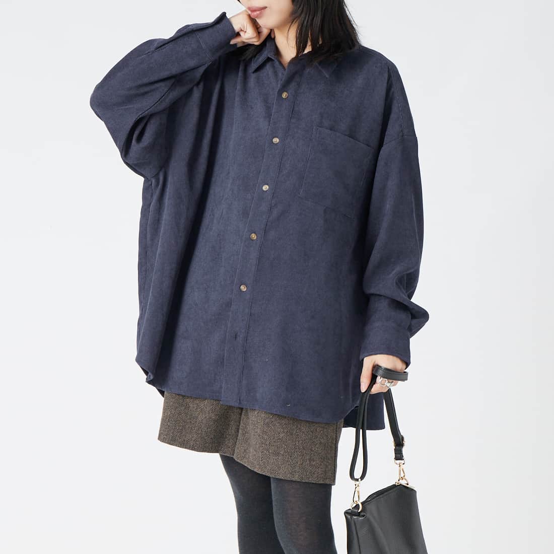 ﾈｲﾋﾞｰ&&モデル身長：162cm 着用サイズ：F&&