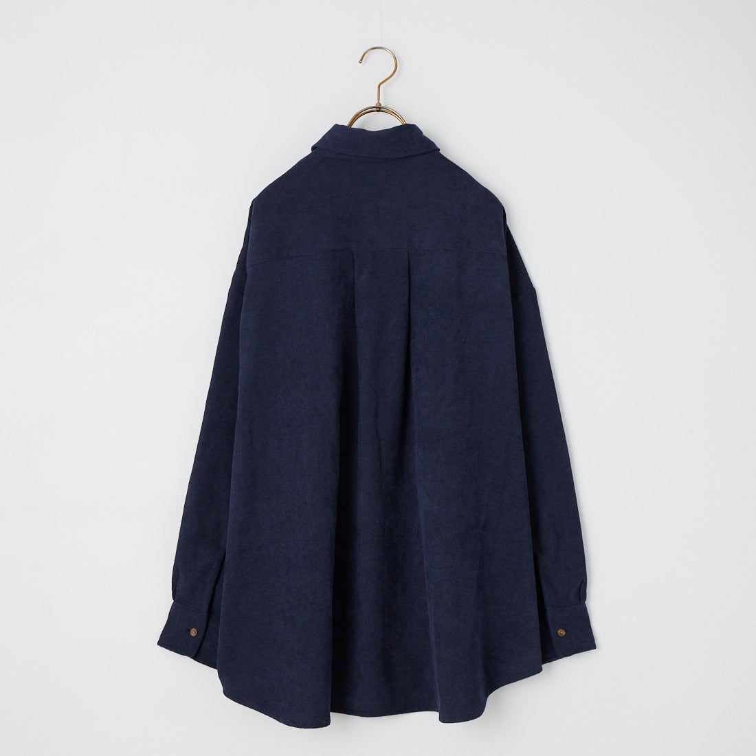 Jeans Factory Clothes [ジーンズファクトリークローズ] メンズライクビッグコーデュロイシャツ [IN15-SH-6] ﾈｲﾋﾞｰ