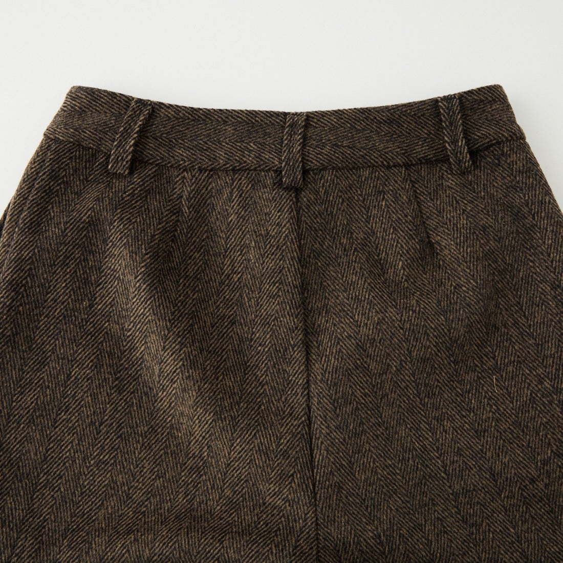 Jeans Factory Clothes [ジーンズファクトリークローズ] ヘリンボーンショートパンツ [IN37-PT-6] ﾌﾞﾗｳﾝ