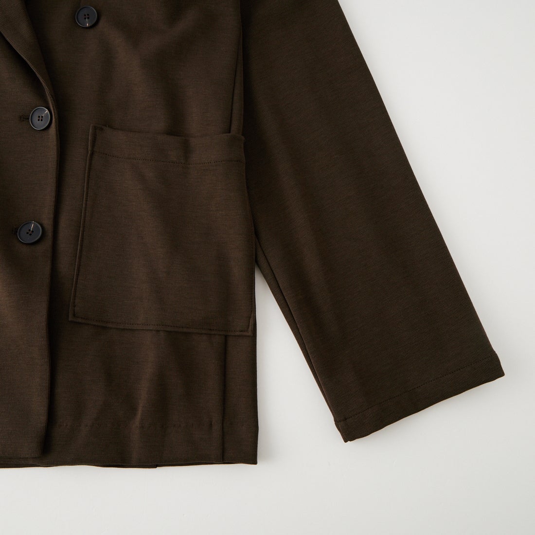 CHIGNON [シニヨン] ソフトリブロングライトジャケット [4564-143GL] BROWN