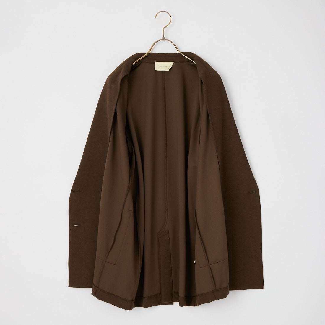 CHIGNON [シニヨン] ソフトリブロングライトジャケット [4564-143GL] BROWN