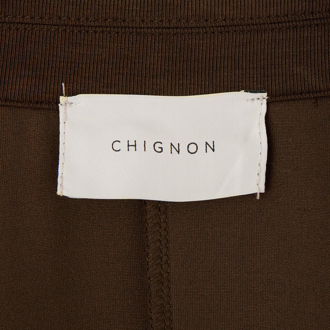 CHIGNON [シニヨン] ソフトリブロングライトジャケット [4564-143GL] BROWN
