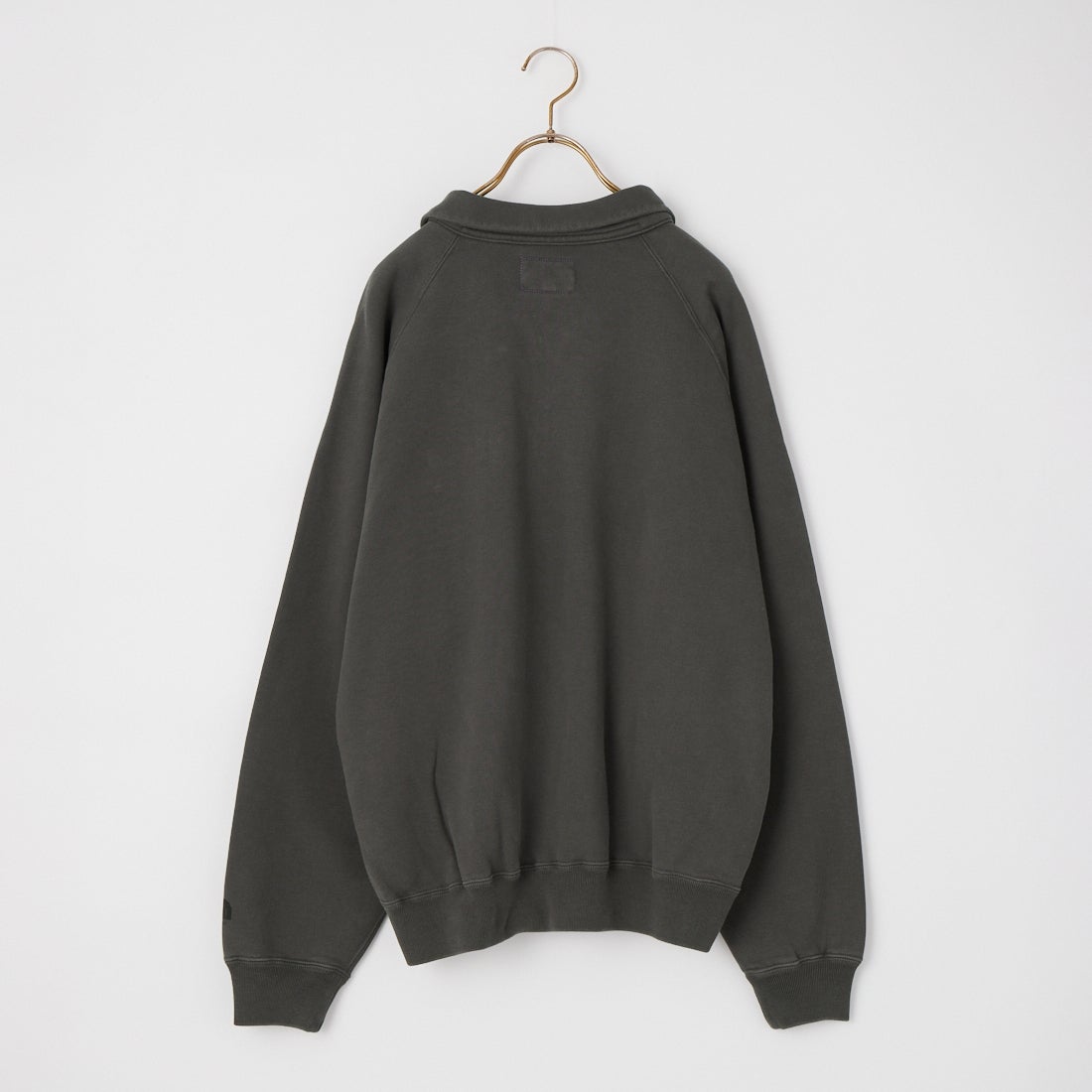 THE NORTH FACE PURPLE LABEL [ザ ノースフェイス パープルレーベル] ガーメントダイ フィールドハーフジップスウェット [N26FH056] AH ASPHALT