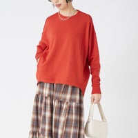 202 ｵﾚﾝｼﾞ&&モデル身長：162cm 着用サイズ：F&&