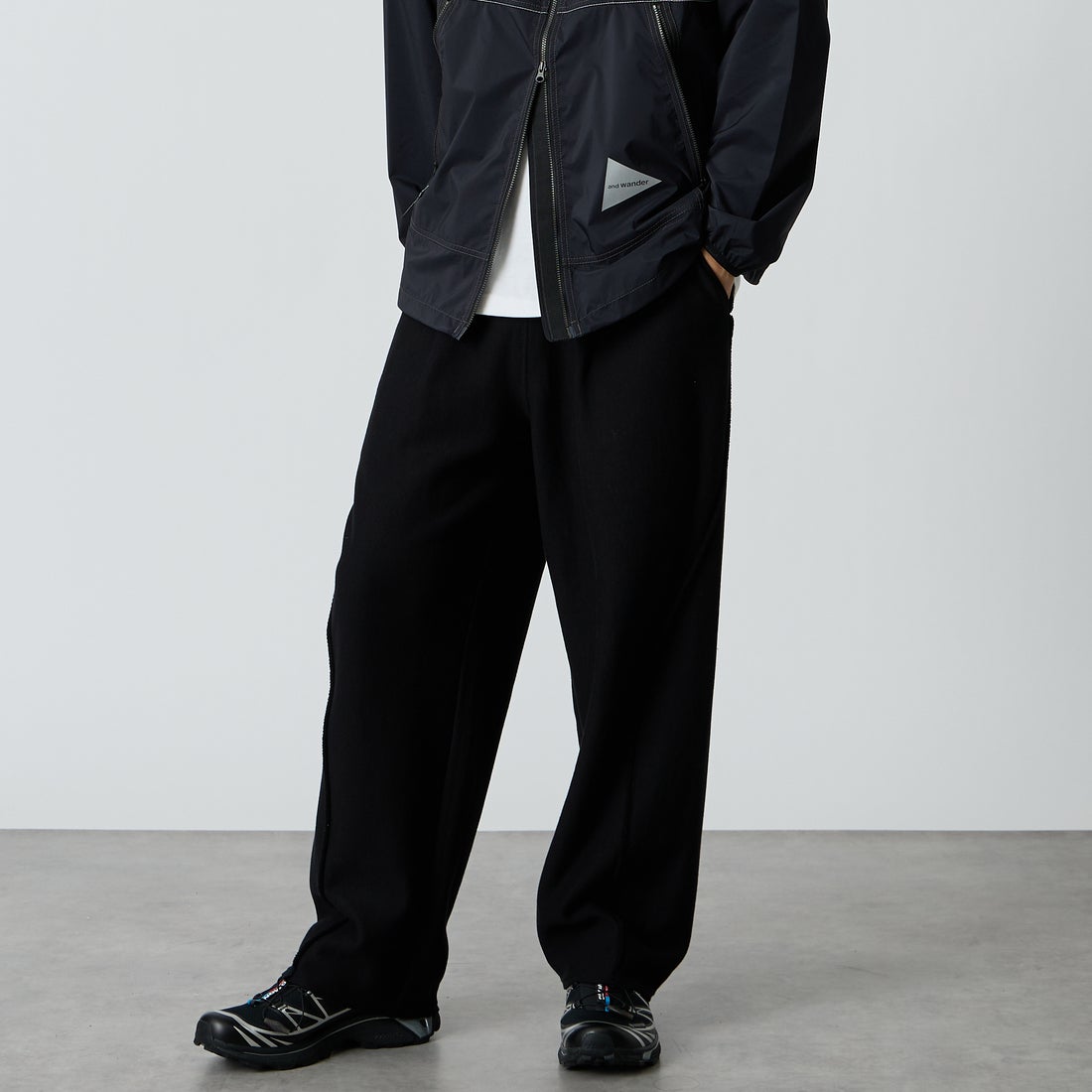 BLACK&&モデル身長：177cm 着用サイズ：1&&