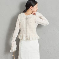 02 OFF&&モデル身長：150cm 着用サイズ：F&&