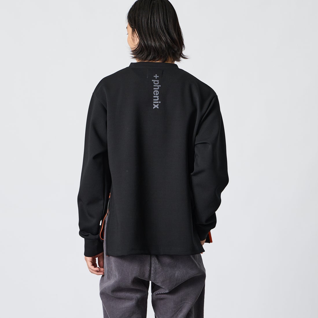 BLACK&&モデル身長：175cm 着用サイズ：M&&