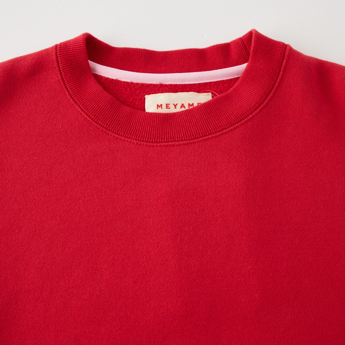 MEYAME [メヤメ] スイッチングパターンスウェット [MEY-2505] RED