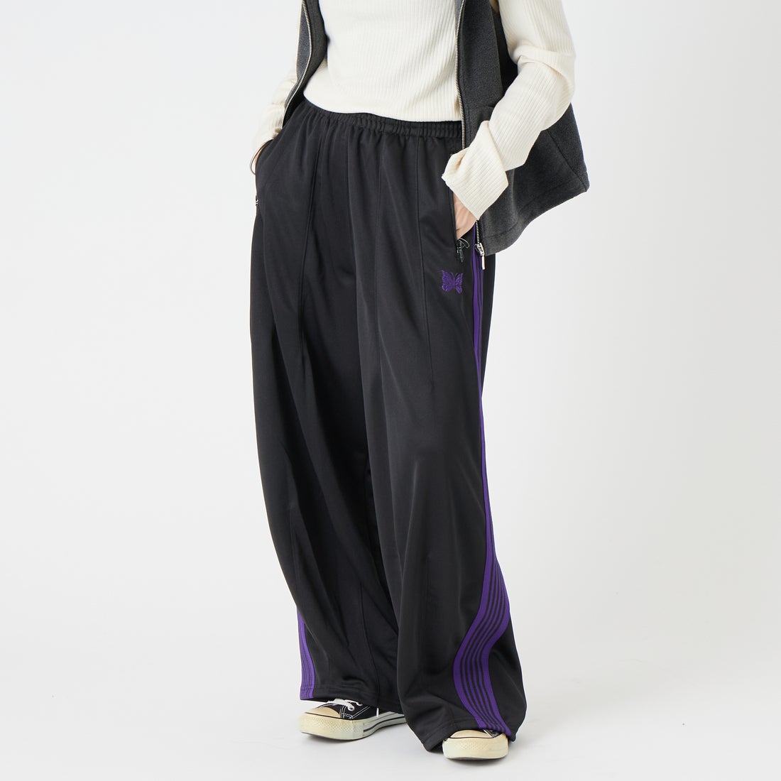 C BLACK&&モデル身長：162cm 着用サイズ：2&&