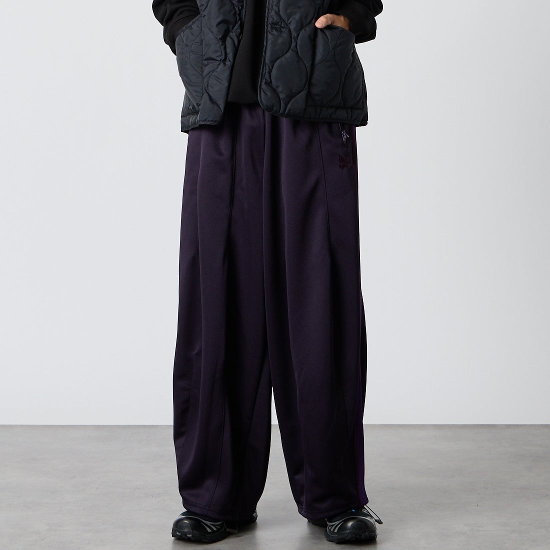 B PURPLE&&モデル身長：175cm 着用サイズ：XS&&