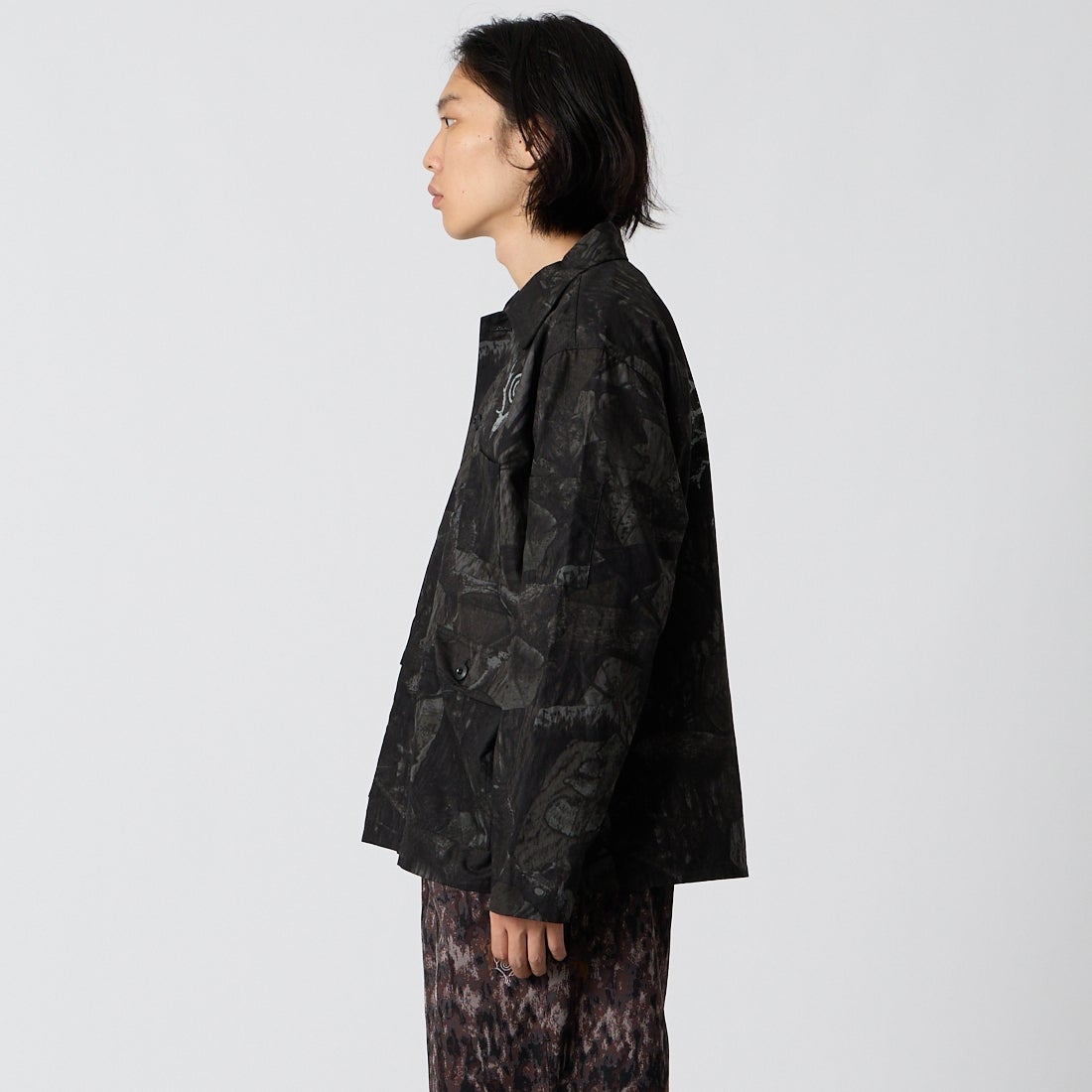 South2West8 [サウスツーウエストエイト] レンジャーシャツ [TY810] C BLACK &&モデル身長：175cm 着用サイズ：M&&
