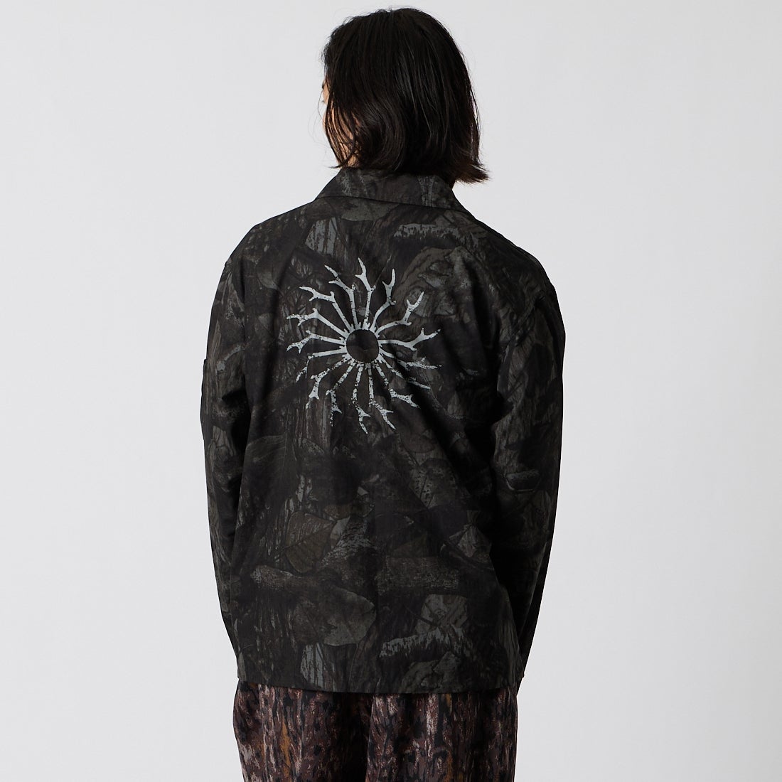 South2West8 [サウスツーウエストエイト] レンジャーシャツ [TY810] C BLACK &&モデル身長：175cm 着用サイズ：M&&