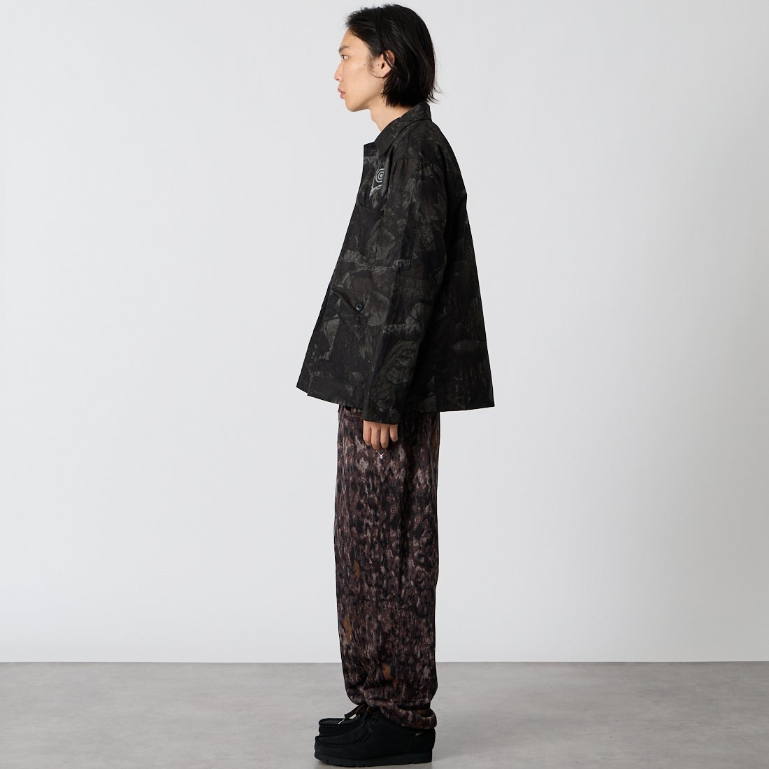 South2West8 [サウスツーウエストエイト] レンジャーシャツ [TY810] C BLACK &&モデル身長：175cm 着用サイズ：M&&