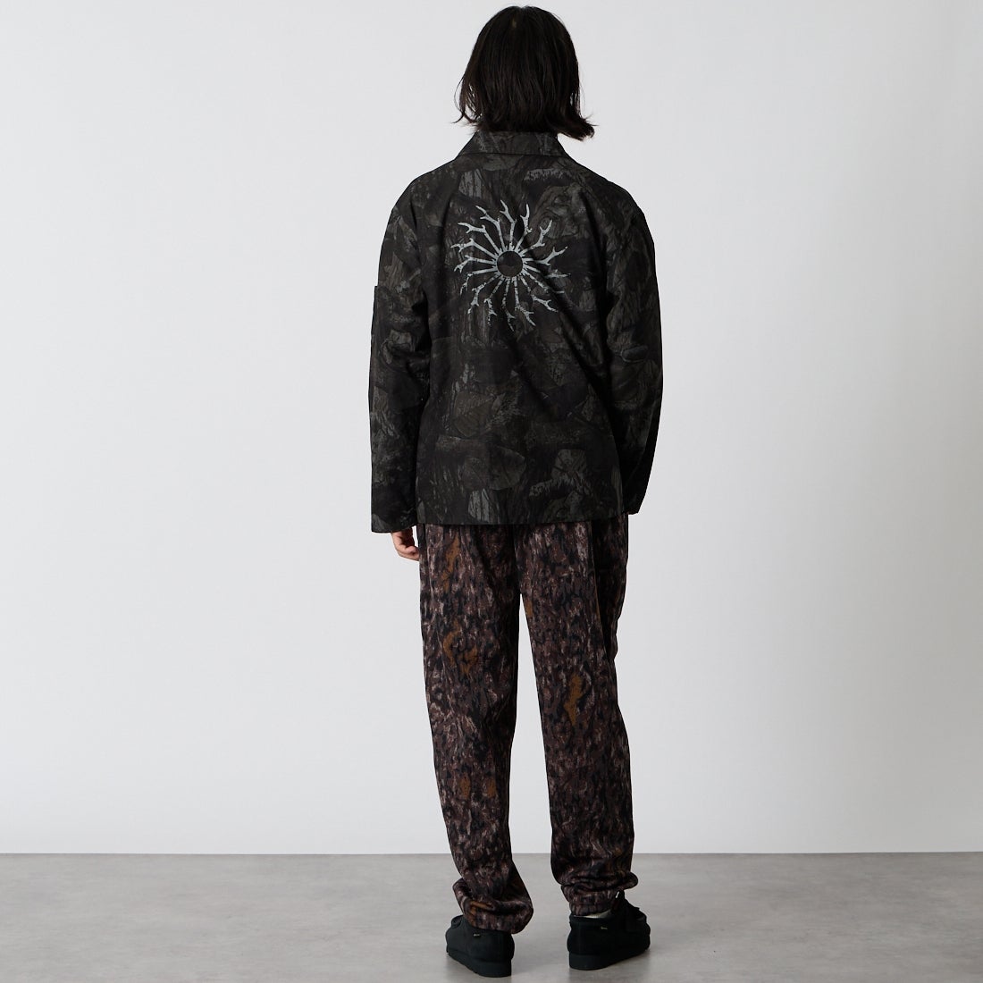 South2West8 [サウスツーウエストエイト] レンジャーシャツ [TY810] C BLACK &&モデル身長：175cm 着用サイズ：M&&