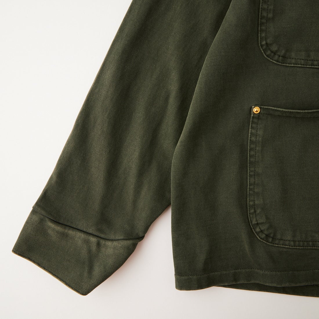 Jeans Factory Clothes [ジーンズファクトリークローズ] スウェットチョアコート [2623-428IN] MOSS
