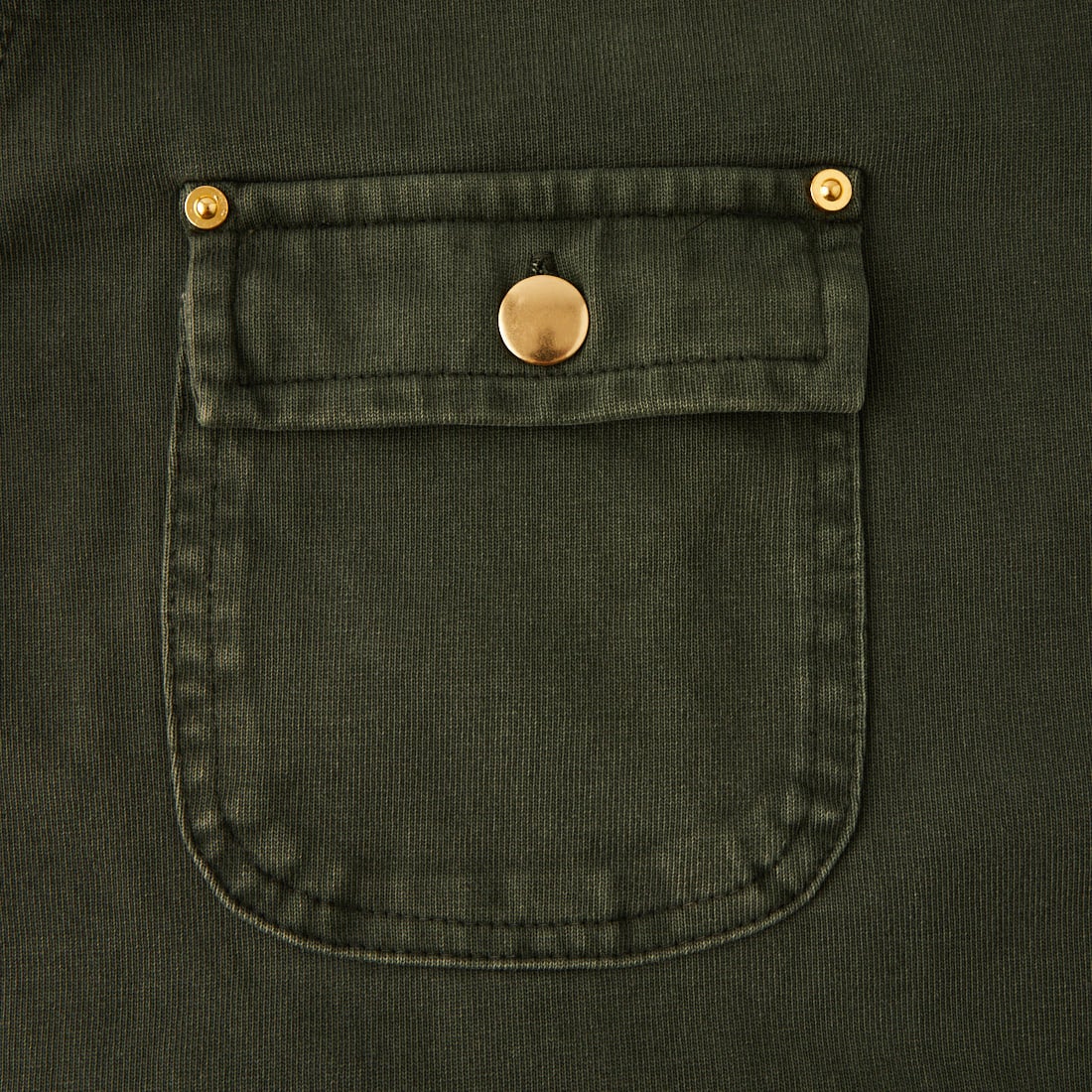 Jeans Factory Clothes [ジーンズファクトリークローズ] スウェットチョアコート [2623-428IN] MOSS