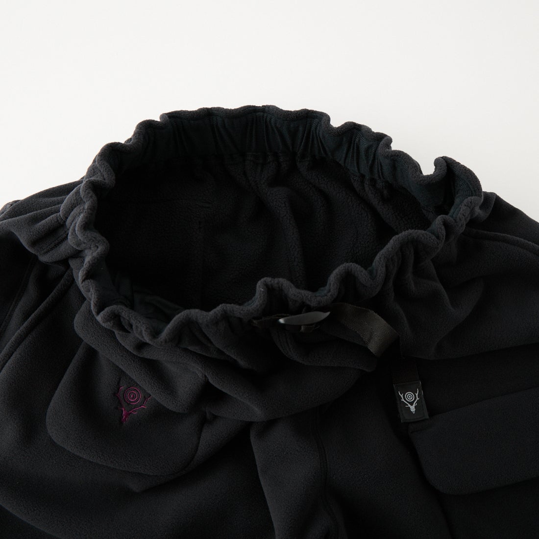South2West8 [サウスツーウエストエイト] ストリングスラックパンツ [TY832] C BLACK