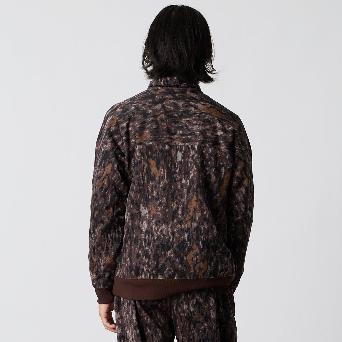 South2West8 [サウスツーウエストエイト] トレーナージャケット [TY781] BROWN &&モデル身長：175cm 着用サイズ：M&&