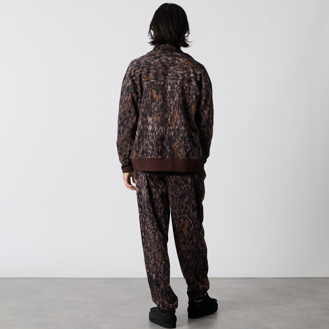 South2West8 [サウスツーウエストエイト] トレーナージャケット [TY781] BROWN &&モデル身長：175cm 着用サイズ：M&&