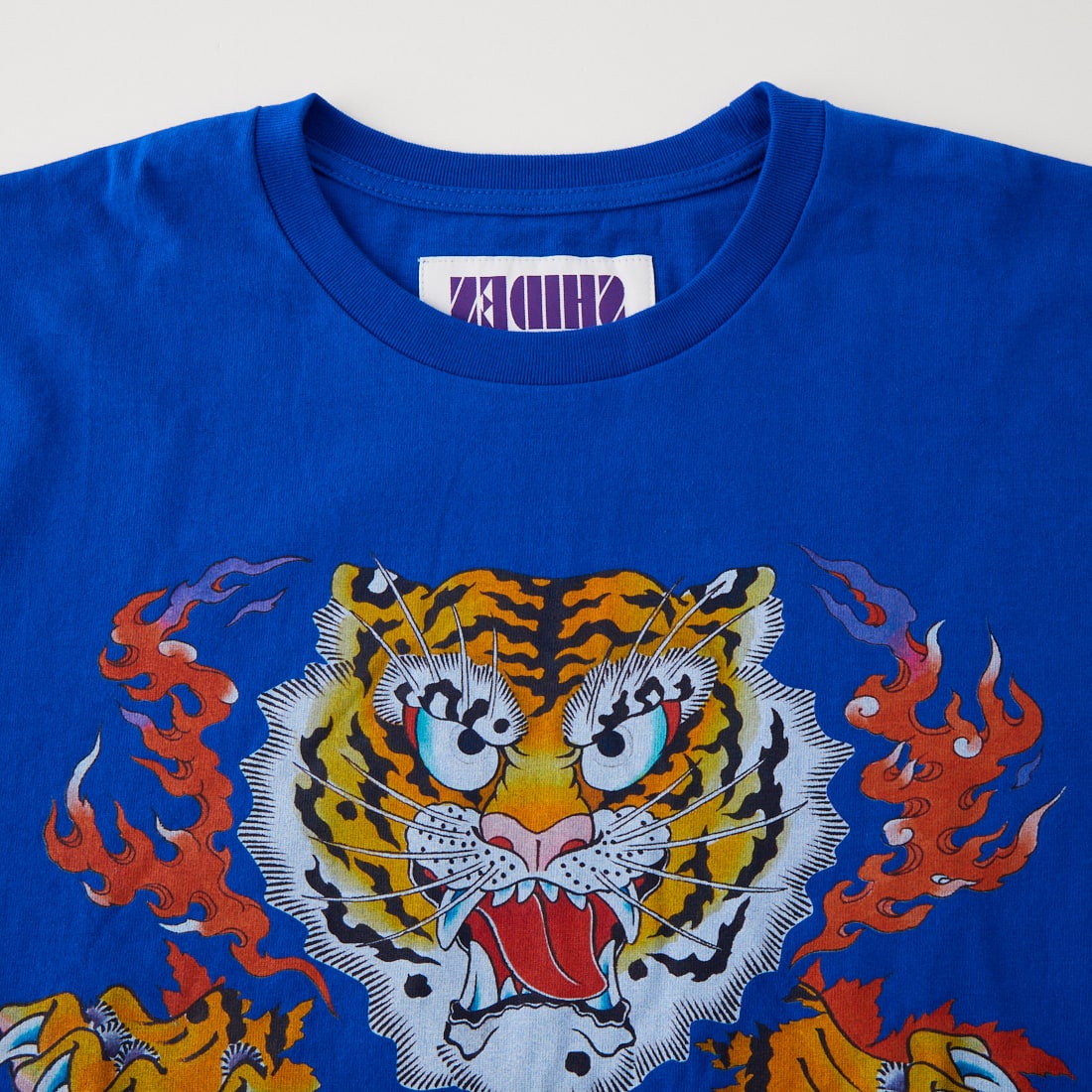 SHIDEN [シデン] ロゴロングスリーブTシャツ [TY680] A ROYAL