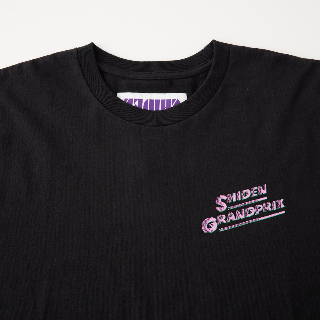 SHIDEN [シデン] ロゴロングスリーブTシャツ [TY677] BLACK