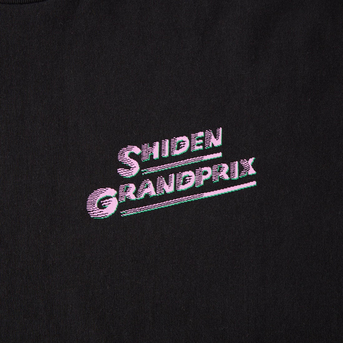 SHIDEN [シデン] ロゴロングスリーブTシャツ [TY677] BLACK