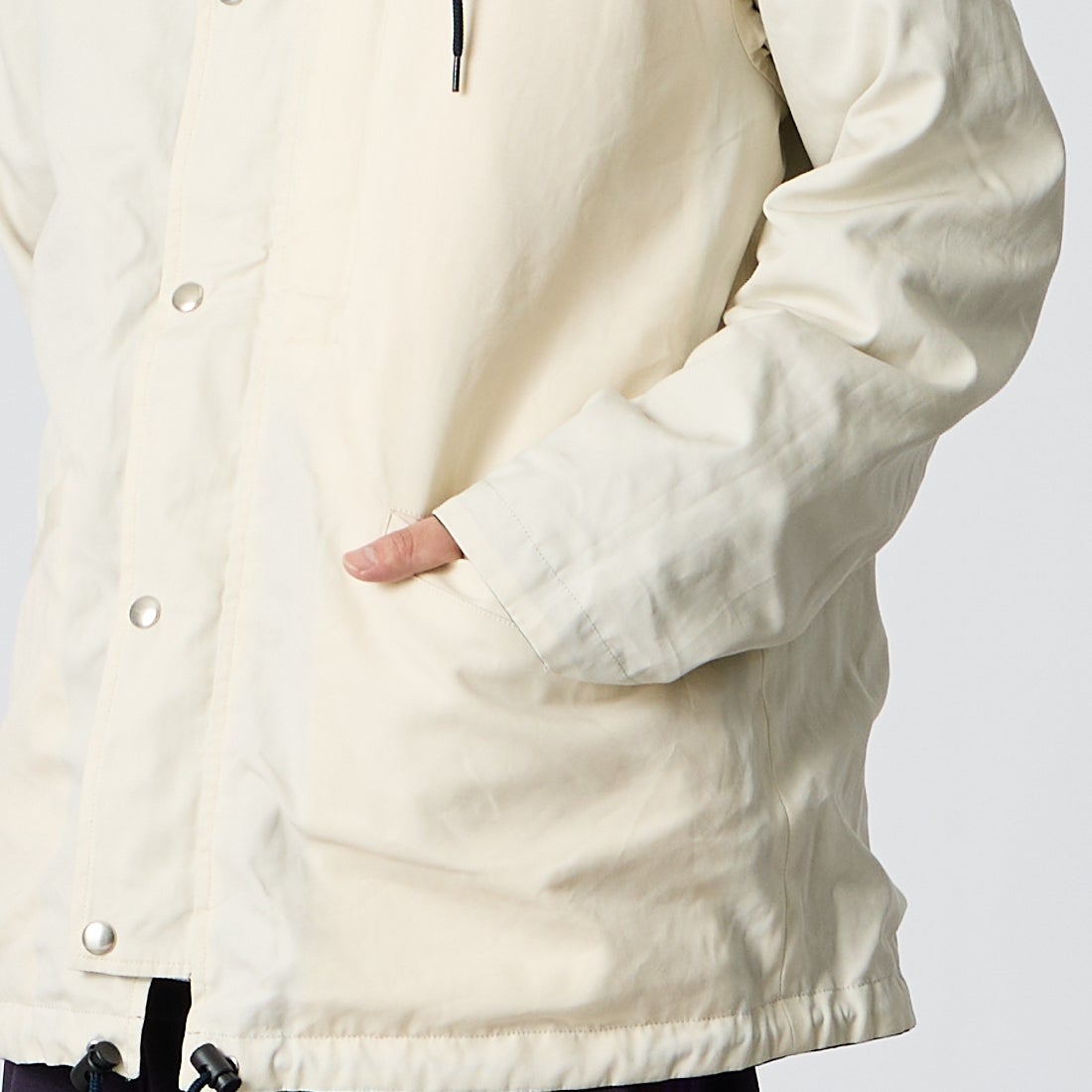A VONTADE [アボンタージ] リバーシブルセーリングパーカー [VTD-0599-JK] 4 DK.NAVY &&モデル身長：175cm 着用サイズ：M&&