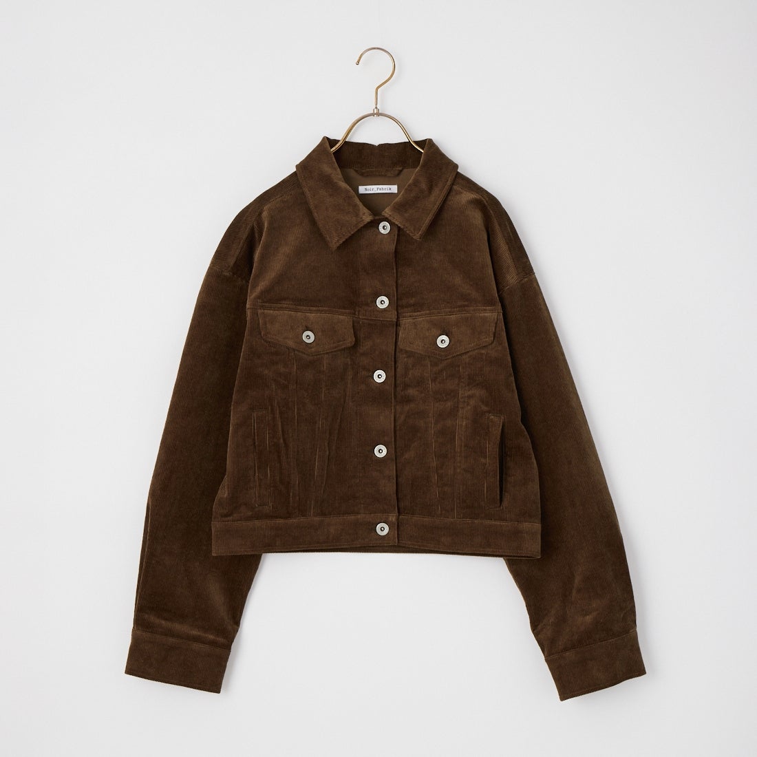 Noir Fabrik [ヌワールファブリック] コーデュロイトラッカージャケット [IN4-JK-6] BROWN
